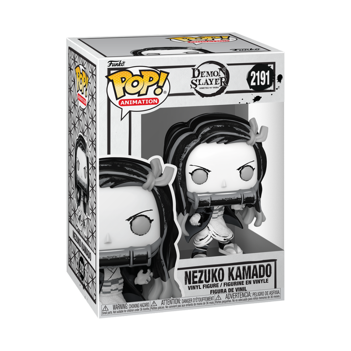 DEMON SLAYER S10 - POP FUNKO VINYL FIGURE 2191 NEZUKO KAMADO (SUMI-INK) 9CM