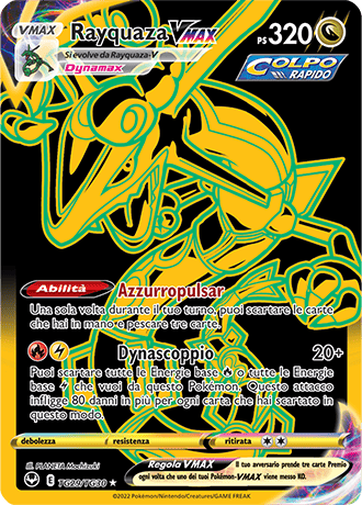 Rayquaza VMAX - TG29/TG30 - Black Gold (ITA) - NearMint