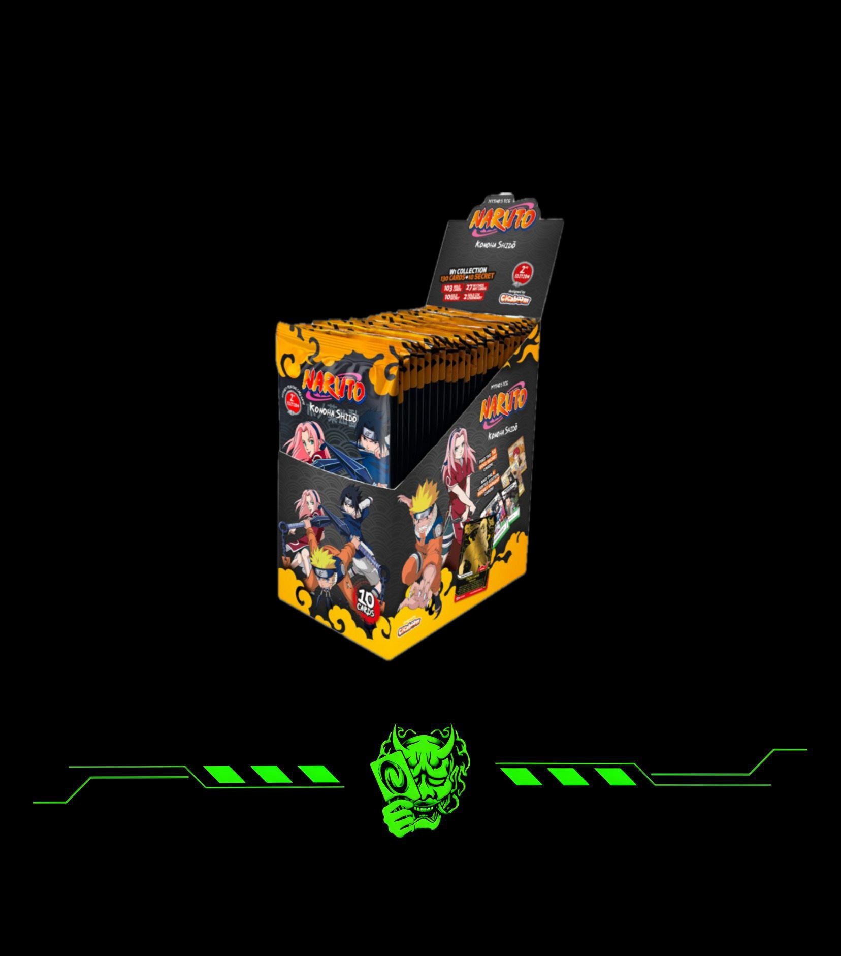 Naruto Mythos – 2nd Edition - Konoha Shidō Display 24 Buste (ENG)